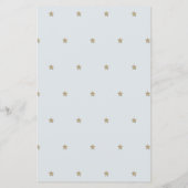 誰が花嫁または花婿ブルーのブライダルシャワーゲーム (裏面)