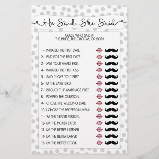 誰が花嫁を知っている彼は彼女は灰色の白を言った3983 (裏面)