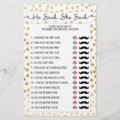 誰が花嫁を知っている彼は彼女は言った金ゴールドドット3983 (裏面)