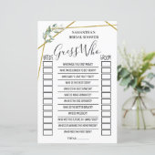 誰が英語のブライダルシャワーのゲスペインのーム (スタンド正面)