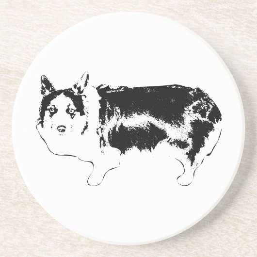 誰が見ているか見る コースター (正面)