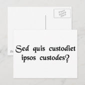 誰が見てる？ ポストカード (正面/裏面)