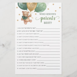 誰が親ゲームのテディ最高のベアを知っている