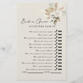 誰が言ったと思う？パンパスセージブライダルシャワー (正面)