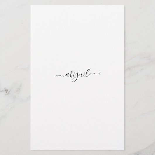 誰が言ったと思う?ピンクワイルドフラワーブライダルシャワー (裏面)