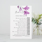 誰が言ったと思う？ピンクワイルドフラワーブライダルシャワー (スタンド正面)