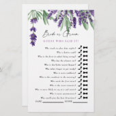 誰が言ったと思う？ラベシンプルンダブライダルシャワー (正面/裏面)