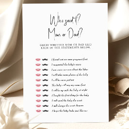 誰が言ったの?ママかパパか?