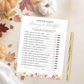 誰が言った秋の赤ちゃんシャワーゲーム 招待状