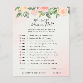 誰が言った |赤ちゃんシャワーゲーム