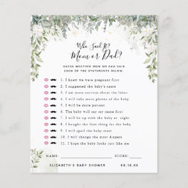 誰が言った |赤ちゃんシャワーゲーム