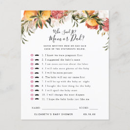 誰が言った |赤ちゃんシャワーゲーム