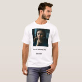 誰が討論で勝っているのか Tシャツ (正面フル)