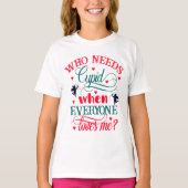 誰が誰が私の女の子を愛するときキューピッドを必要とする, ZFJ Tシャツ (正面)