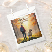 誰が誰を救ったのか - 男とゴールデンレトリバーとハイキング フェイバーバッグ (クリップ留めされた状態)