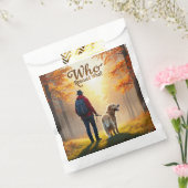 誰が誰を救ったのか - 男とゴールデンレトリバーとハイキング フェイバーバッグ (封をした状態)