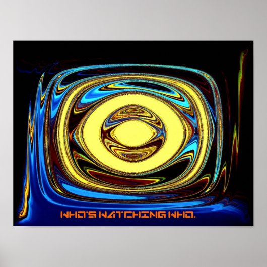 誰が誰を見ている。 ポスター (正面)