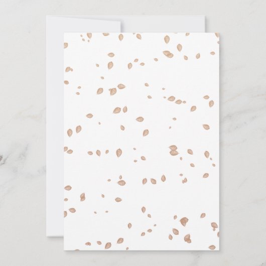 誰が赤ちゃんシャワーのゲームと言った 招待状 (裏面)