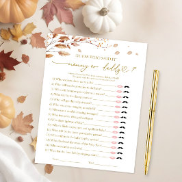 誰が赤ちゃんシャワーのゲームと言った 招待状