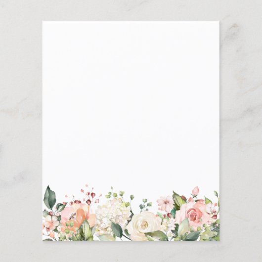 誰が赤ちゃんシャワーのゲームフローラ緑 (裏面)