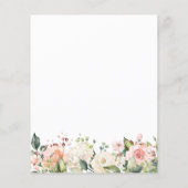 誰が赤ちゃんシャワーのゲームフローラ緑 (裏面)