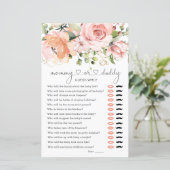 誰が赤ちゃんシャワーのゲームフローラ (スタンド正面)