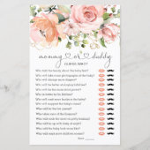 誰が赤ちゃんシャワーのゲームフローラ (正面)