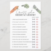 誰が農家の市場ブライダルシャワーゲーム (正面)