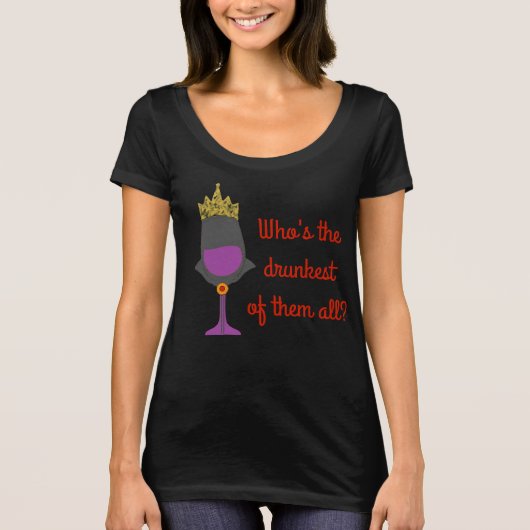 誰が酔っ払い – Bad Girls Drink Club Tシャツ (正面)