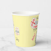 誰が驚生まれくベビー 紙コップ (右)