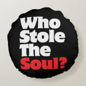 誰が魂を盗んだ？ ラウンドクッション (裏面)