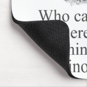 誰が魂信じが無いか マウスパッド (コーナー)