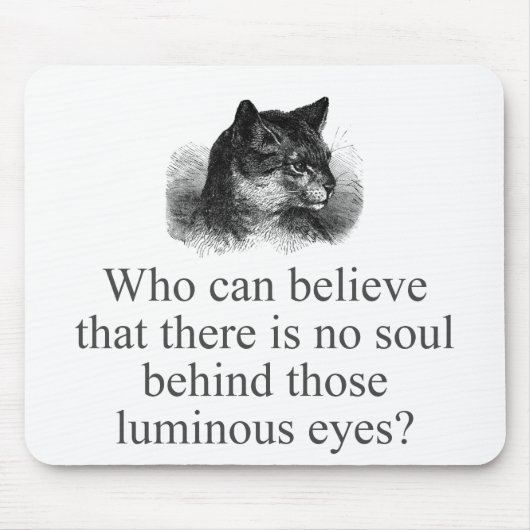 誰が魂信じが無いか マウスパッド (正面)