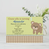 誰が1頭のベア招待状 招待状 (スタンド正面)