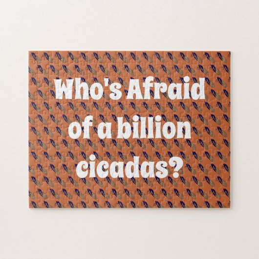 誰が10億匹のセミを恐れているの？ ジグソーパズル (横)
