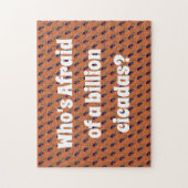 誰が10億匹のセミを恐れているの？ ジグソーパズル (縦)