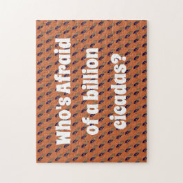 誰が10億匹のセミを恐れているの？ ジグソーパズル