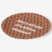 誰が10億匹のセミを恐れているの? ペーパープレート (アングル)