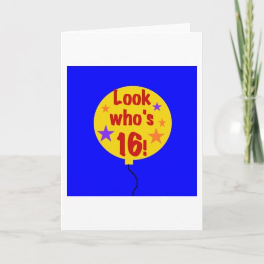 誰が16歳か カード (正面)