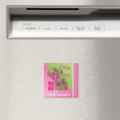 誰が30歳か見て | DIY文字 | 30th誕生日 マグネット (インサイチュ (食洗機))