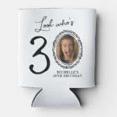 誰が30歳になったのか フォト 30歳の誕生日 缶クーラー (正面)