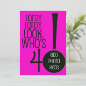 誰が40だ！ 招待状 (スタンド正面)