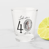 誰が40歳だって? フォト 40歳誕生日 ショットグラス (正面)