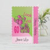 誰が60歳か見て |第60誕生日 招待状 (スタンド正面)