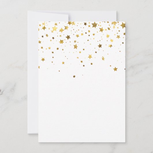 誰が80の祖父母の誕生日を見るフォトコラージュ 招待状 (裏面)