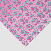 誰が90歳か見て |第90誕生日2ピンクとターコイズ 薄葉紙 (詳細)