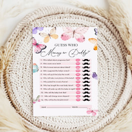 誰が、ママかパパは、誰がベビーのシャワーのゲーム