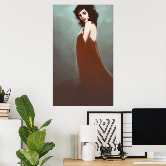 誰が？、...私が？ ポスター (ホームオフィス)