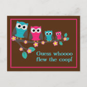 誰がCoopの動く発表を飛ばしたか推測 案内ポストカード (正面)