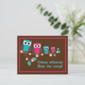 誰がCoopの動く発表を飛ばしたか推測 案内ポストカード (スタンド正面)